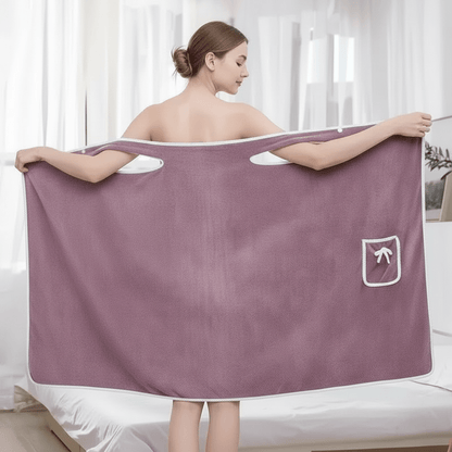 AquaWrap Quick-Drying Portable Women's Bath Towel