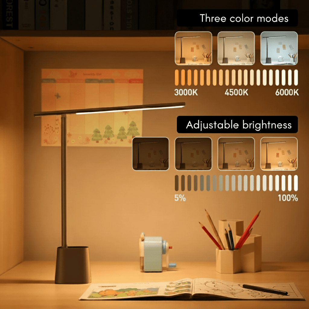 FOLDLITE Intelligent Foldable LED Desk Lamp