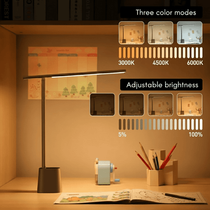 FOLDLITE Intelligent Foldable LED Desk Lamp