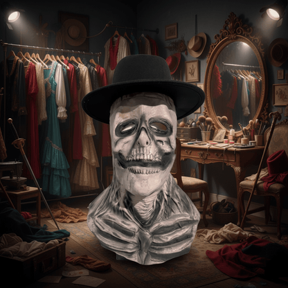 DREADSKULL Realistic Skeleton Mask