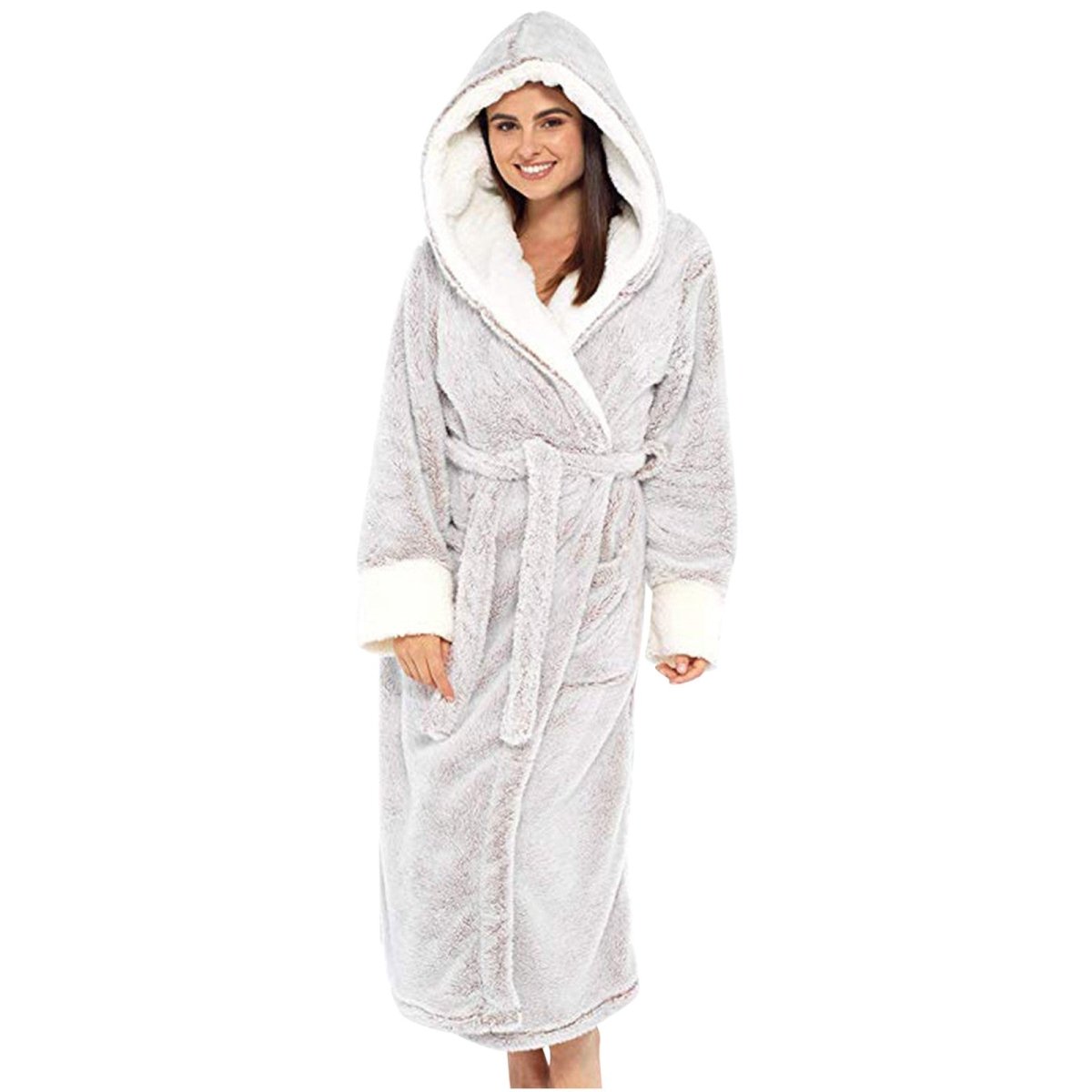 HOMECUDDLE Cozy Women's Teddy Jacket