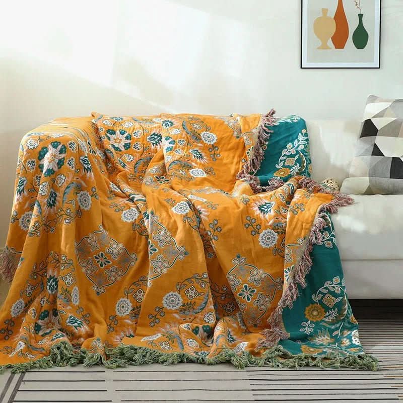 HYGGEHAVEN COVER Boho Cotton Blanket