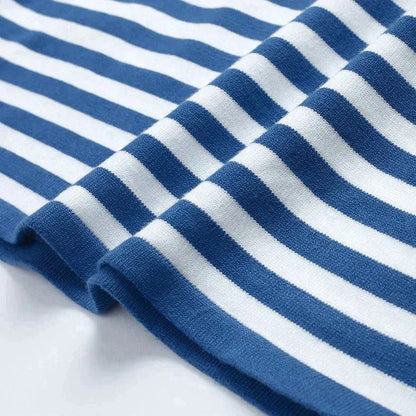 STRIPELY Striped Long-Sleeve Shirt