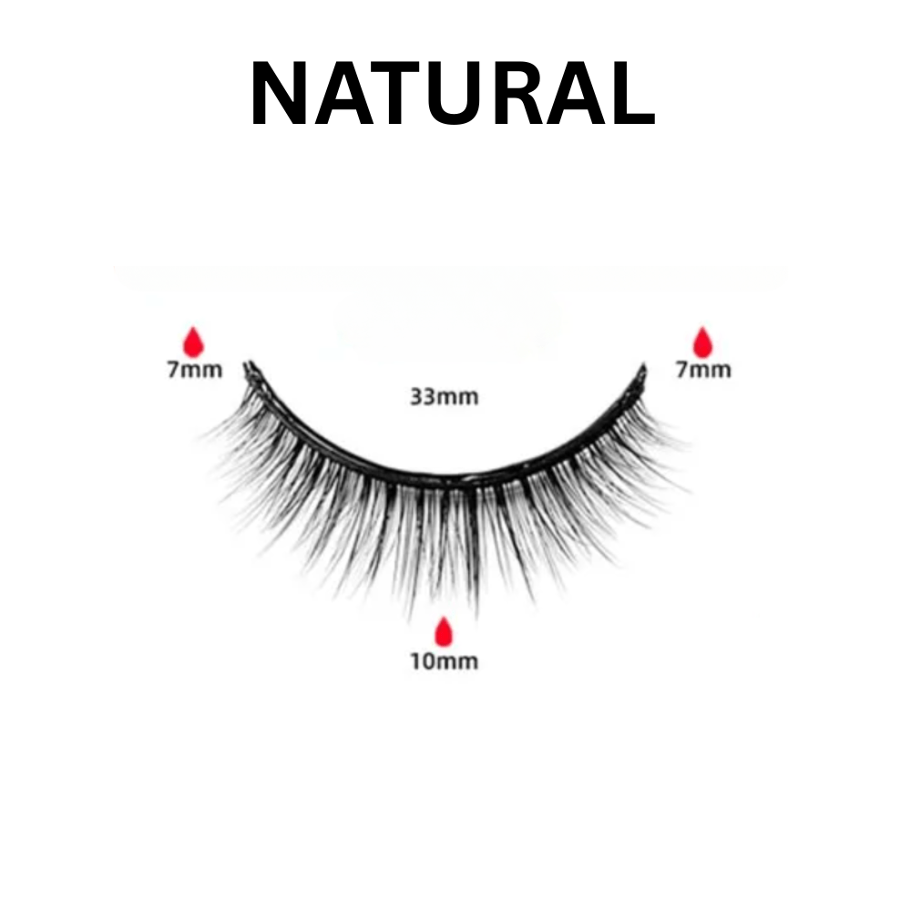 LASHORA Reusable Self-Adhesive Eyelashes