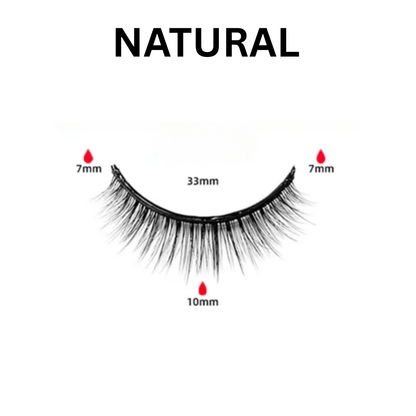 LASHORA Reusable Self-Adhesive Eyelashes