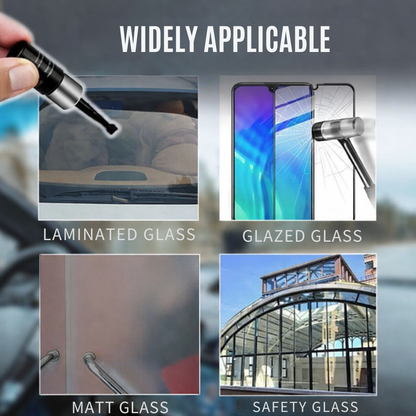 Windshield Repair Kit, Near-Invisible Seal