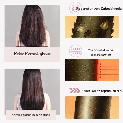 2-in-1 Ceramic Styling Iron, Gentle Heat