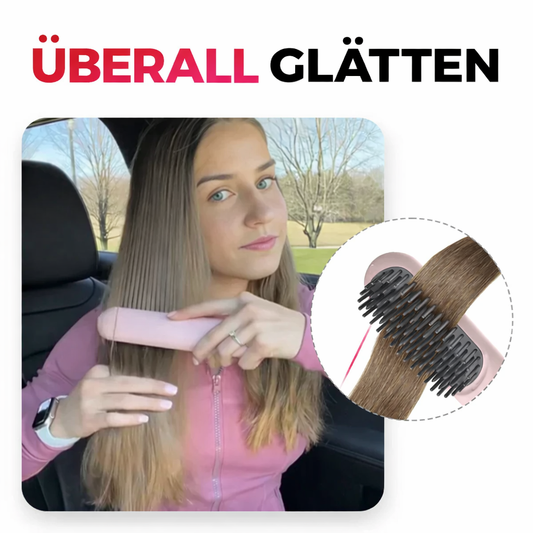 Cordless Straightening Brush, Fast Styling