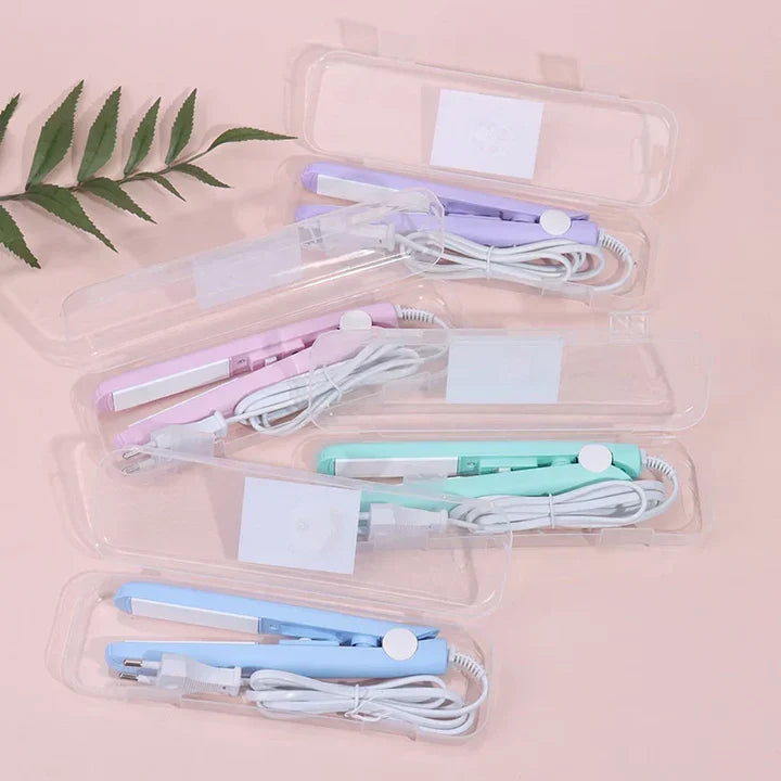2-in-1 Mini Hair Straightener & Curler, Ceramic