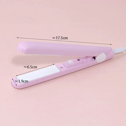 2-in-1 Mini Hair Straightener & Curler, Ceramic