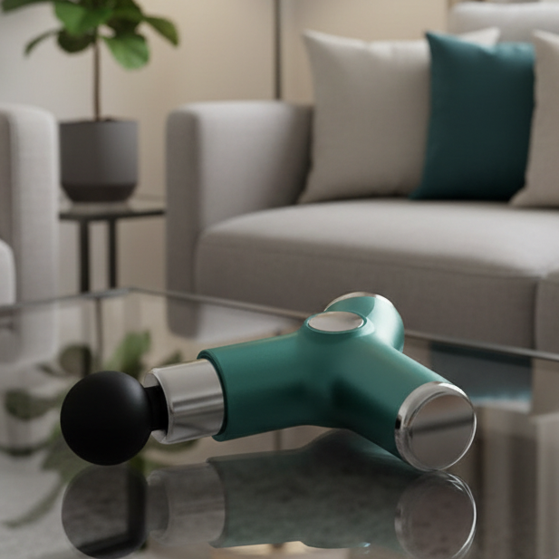 VARDIPULSE Portable Massage Gun image with text 3