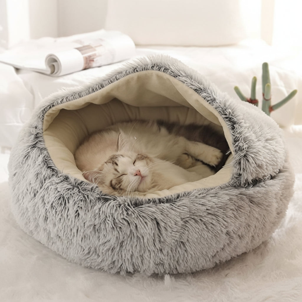 COMFYPET Soft Luxury Basket for Cats & Small Dogs iwt2