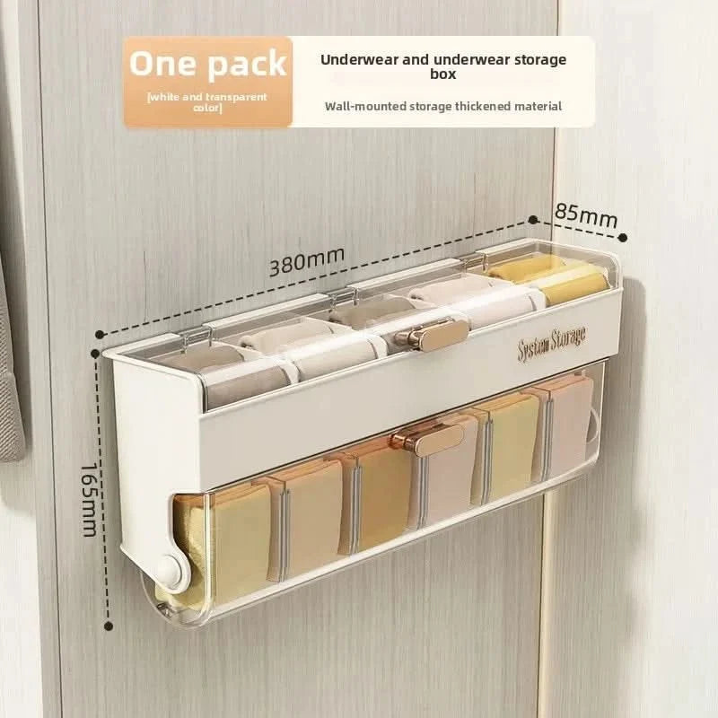 ORGASTORE Wall-Mounted 3-in-1 Storage Box