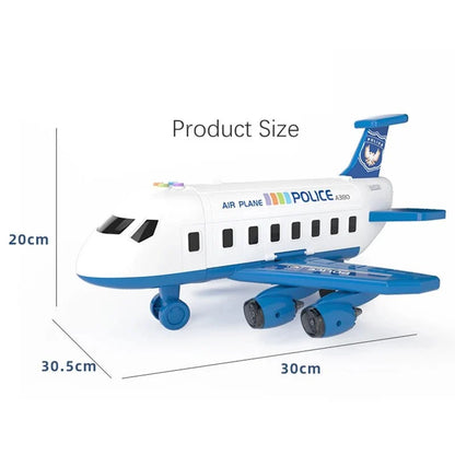SKYAUDIO Musical Deformation Stretching Airplane Toy