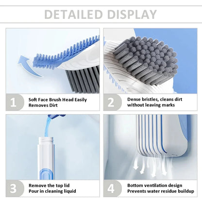 SPINCLEAN 360-degree Wall Toilet Brush