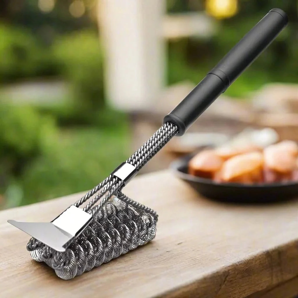 GRILLMASTER Bristle-Free Stainless Steel BBQ Brush