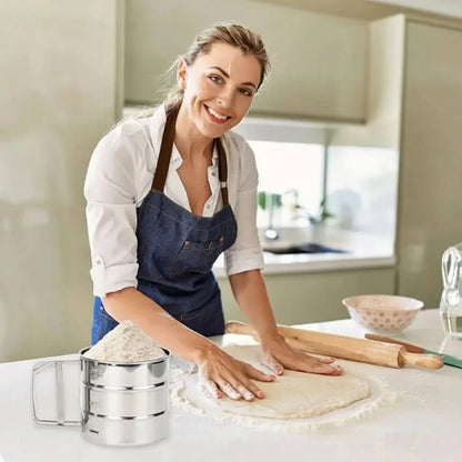 PRESSORA Single-hand Stainless Steel Flour Sifter