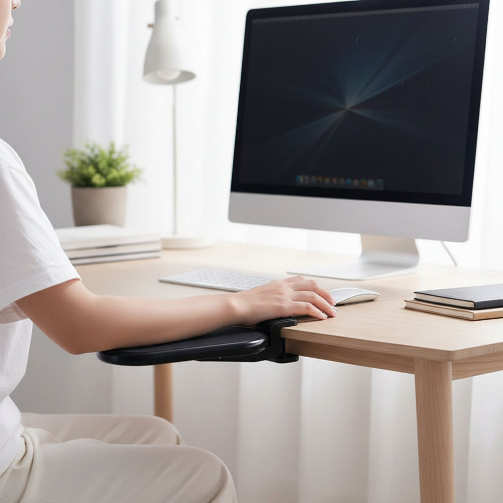 Ergowork Computer Armrest Pro Ergonomic 180 Swivel Support