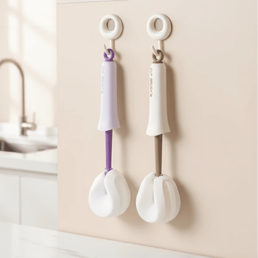 SCRUBORA 2-in-1 Sponge Brush