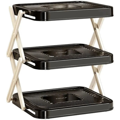 SPICEFOLD Foldable 3-tier Kitchen Rack
