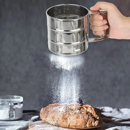PRESSORA Single-hand Stainless Steel Flour Sifter