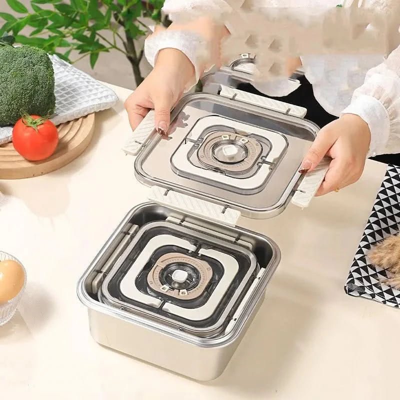 FRESHLOCK Leak-Proof Stainless Steel Lunchbox