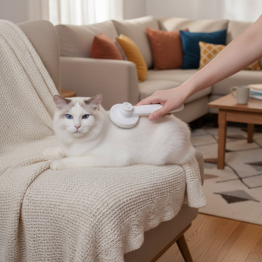 SELFCLEAN BRUSH Self-cleaning Cat Brush