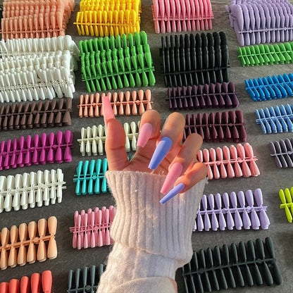 ChicNails Matte Press-On Nails Artificial