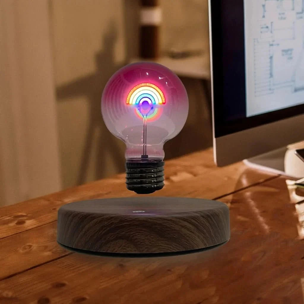 LEVILOVE Magnetic Floating Heart Lamp