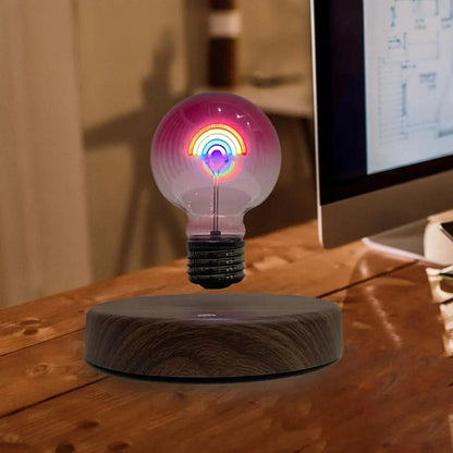 LEVILOVE Magnetic Floating Heart Lamp