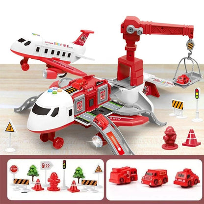 SKYAUDIO Musical Deformation Stretching Airplane Toy