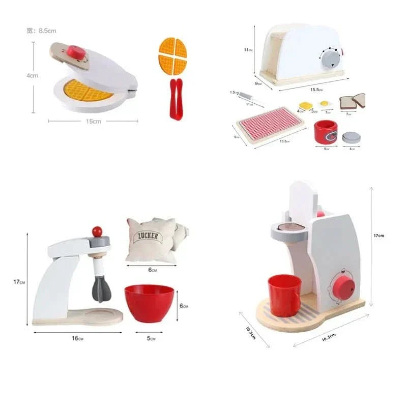 KitchenWood Premium Wooden Play Kitchen