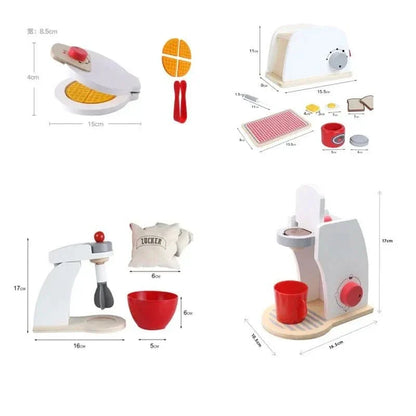 KitchenWood Premium Wooden Play Kitchen