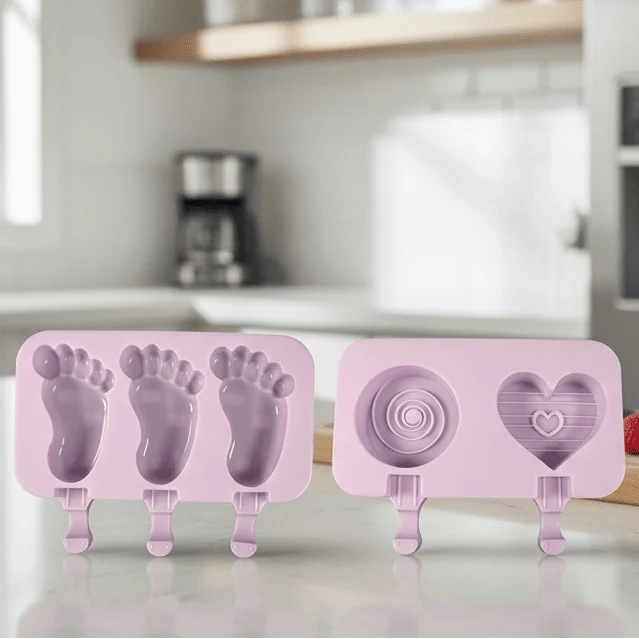 SWEETFREEZE Silicone Ice Pop Molds