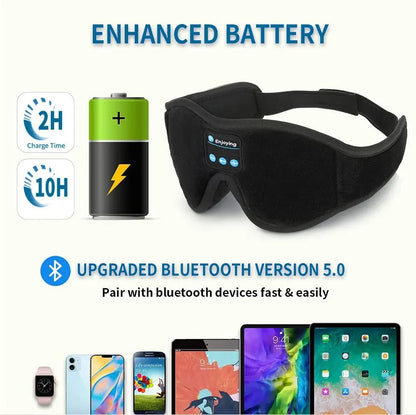 SNOOZEBEAT Bluetooth Sleep Mask