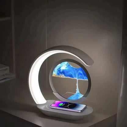 SOLVIA Touch LED Sand Art Lamp