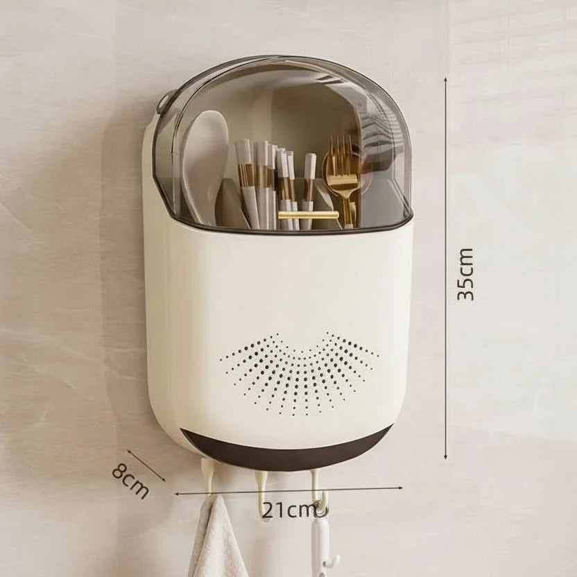 CHOPRACK Wall-Mounted Cutlery Organizer