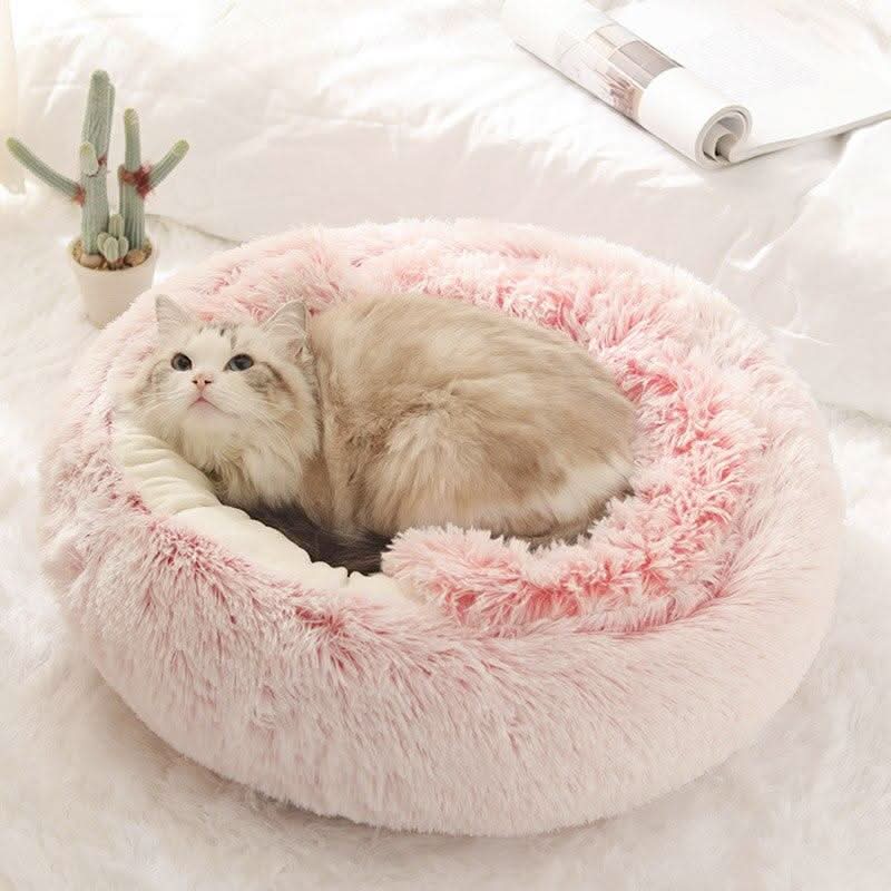 COMFYPET Soft Luxury Basket for Cats & Small Dogs