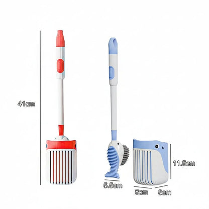 SPINCLEAN 360-degree Wall Toilet Brush