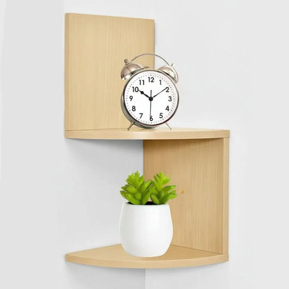 FLOATIERA Corner Wall Shelf Space-Saving Storage