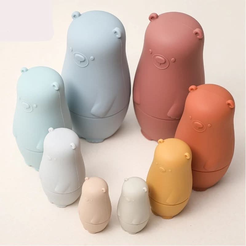 SiliconeNest Stackable Silicone Nesting Dolls