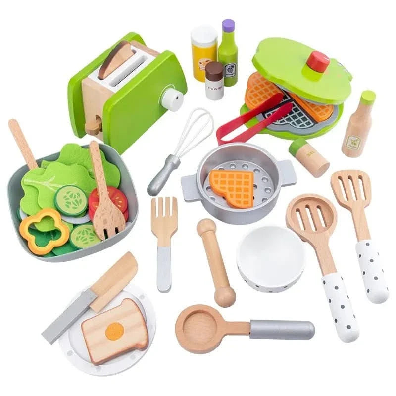 KitchenWood Premium Wooden Play Kitchen