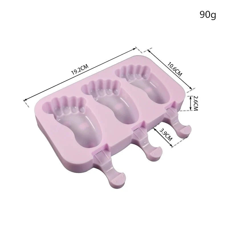 SWEETFREEZE Silicone Ice Pop Molds
