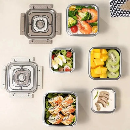 FRESHLOCK Leak-Proof Stainless Steel Lunchbox
