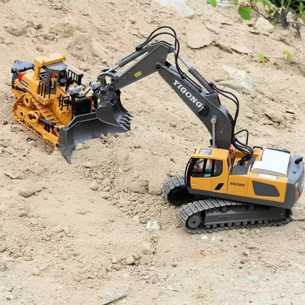 HEAVYDUO Robust RC Bulldozer