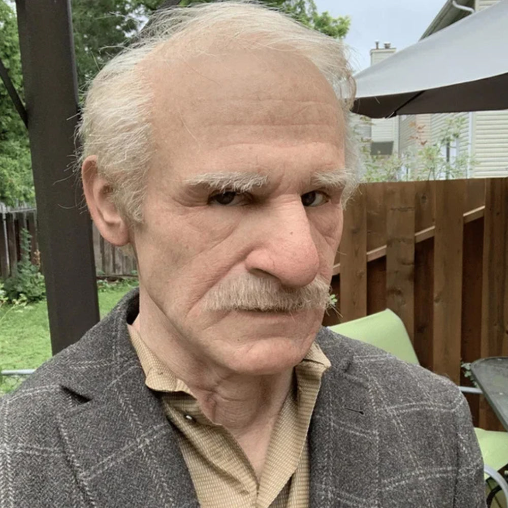 Realistic Full-Head Latex Costume Mask