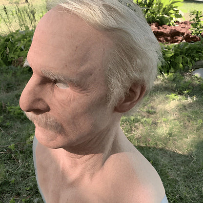 Realistic Full-Head Latex Costume Mask