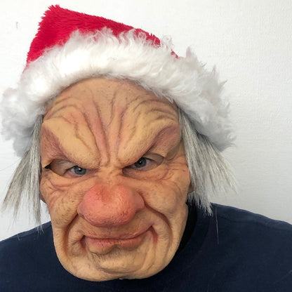 Realistic Full-Head Latex Costume Mask