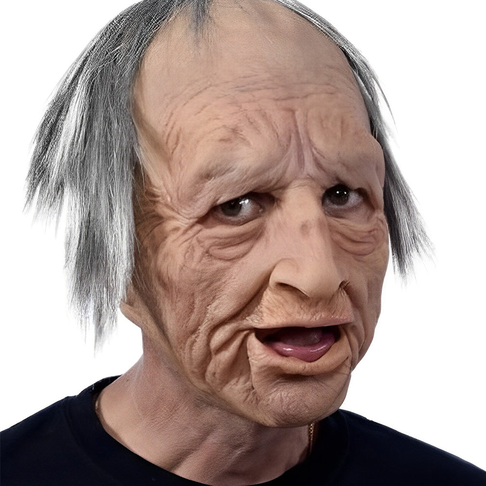 Realistic Full-Head Latex Costume Mask