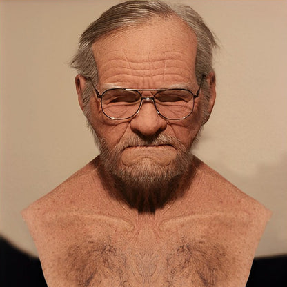 Realistic Full-Head Latex Costume Mask